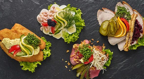 Luksus smørrebrød